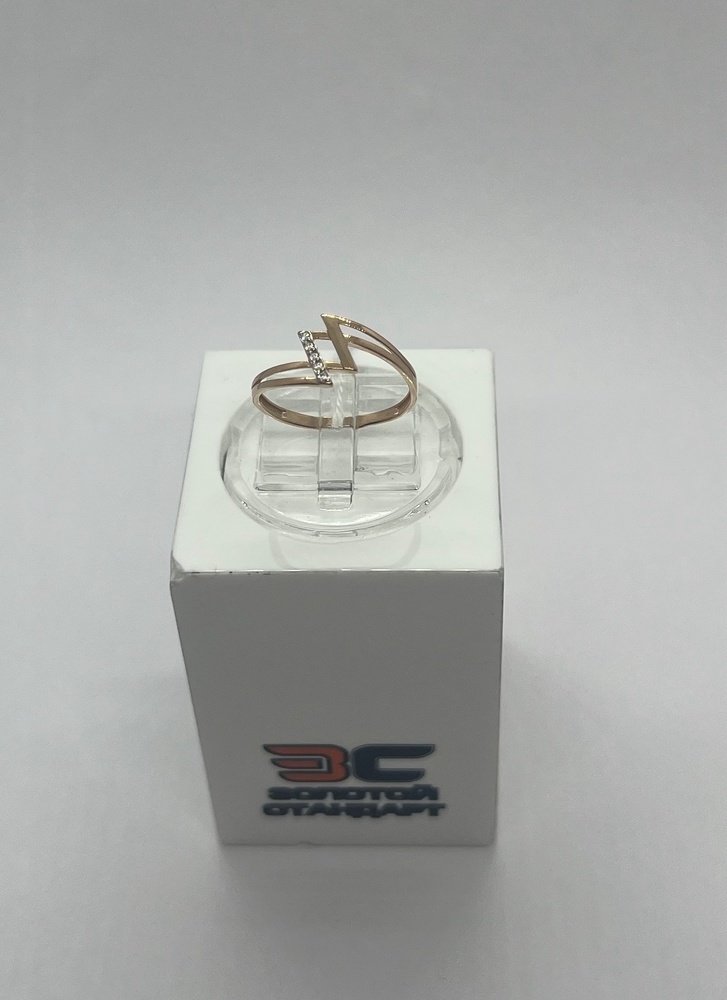 КОЛКМИ585 КОЛЬЦО С КАМНЯМИ (Au 585)