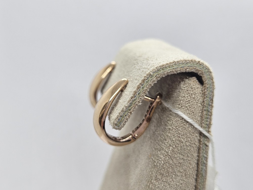 СБКМ585 СЕРЬГИ БЕЗ КАМНЯ (Au 585)