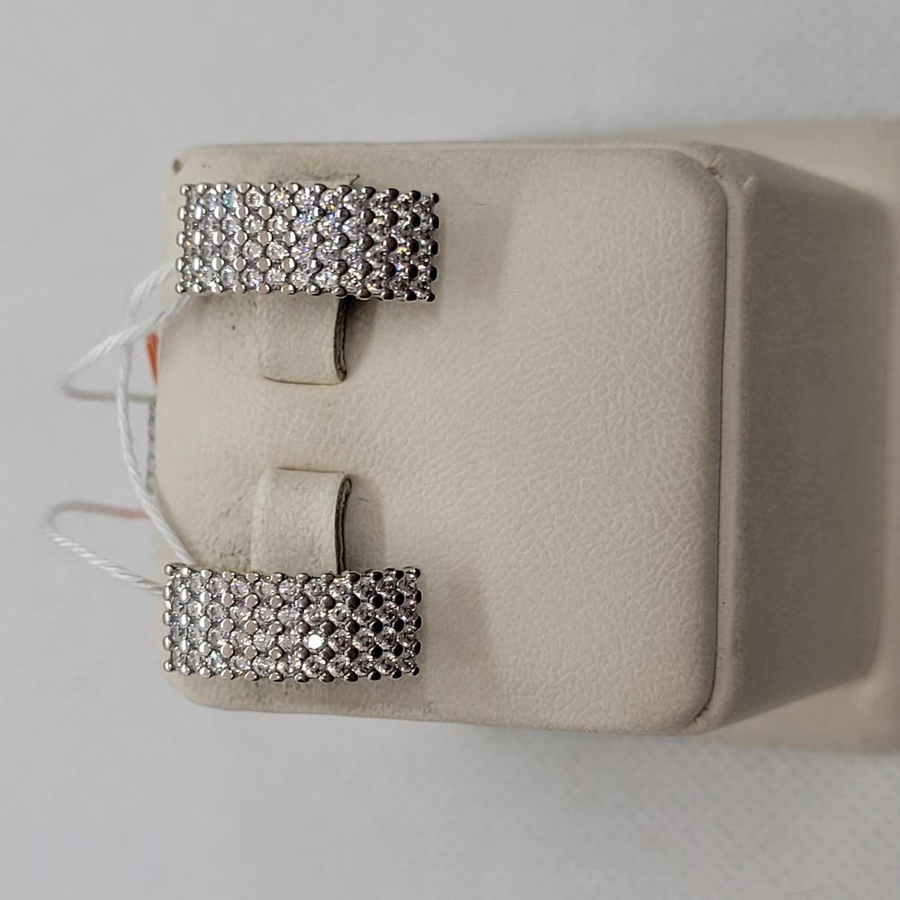 СКМИ585 СЕРЬГИ С КАМНЯМИ (Au 585)