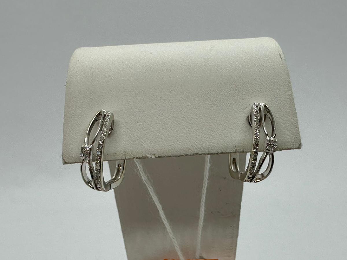 СЕРЬГИ БРИЛЛИАНТ (Au 585)