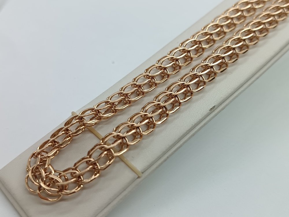 ЦЛИТ585 ЦЕПЬ ПОЛНОВЕСНАЯ Итальянка (Au 585)