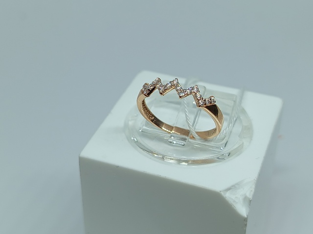 КОЛКМИ585 КОЛЬЦО С КАМНЯМИ (Au 585)