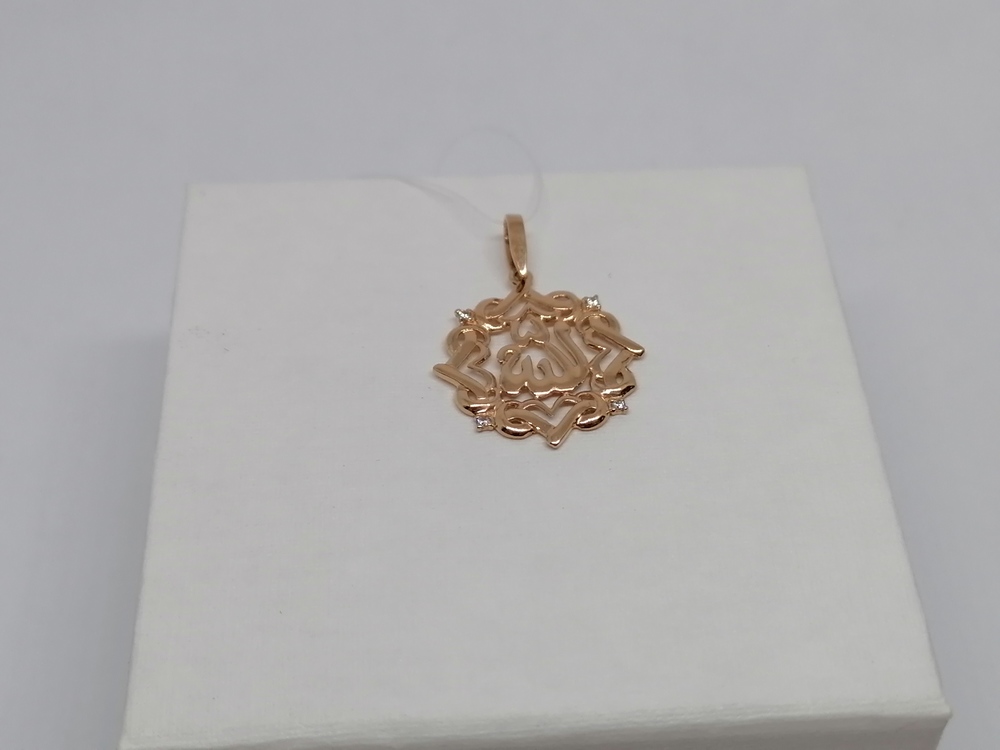 ПОДВЕСКА С КАМНЯМИ (Au 585)