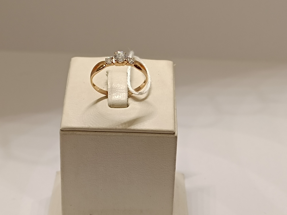 КОЛКМИ585 КОЛЬЦО С КАМНЯМИ (Au 585)