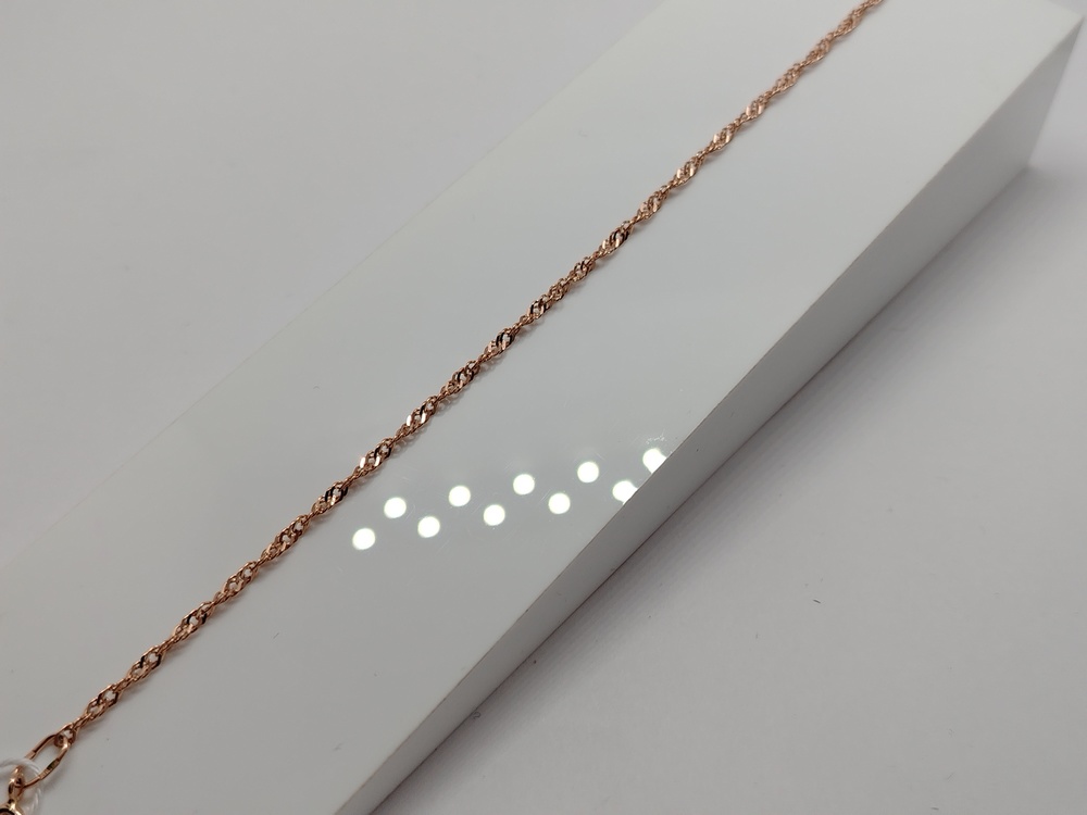 БРАСЛЕТ ПОЛНОВЕСНЫЙ Сингапур Au 585