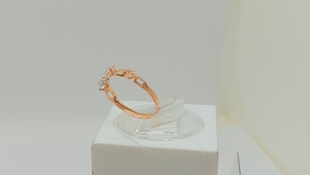 КОЛЬЦО С КАМНЕМ (Au 585)