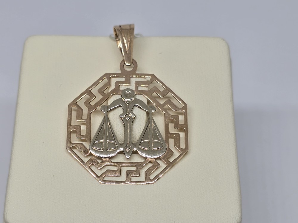 930 ПОДВЕСКА ЗНАК ЗОДИАКА без камня (Au 585)