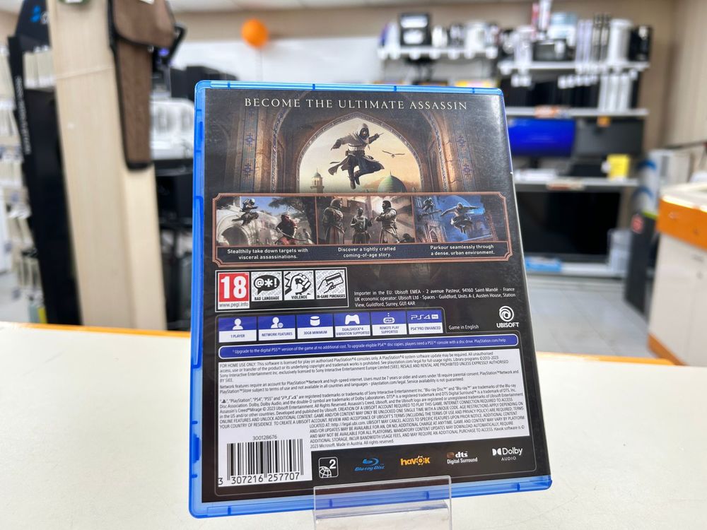 Игра  Playstation 4 Assassins Creed Mirage