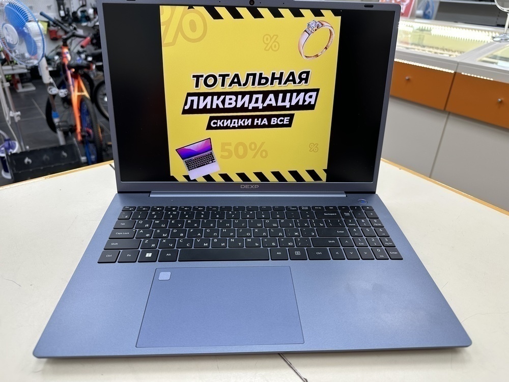 Ноутбук Dexp Dexp Atlas; Core i5-1235U, Intel iris XE Graphics, 16 Гб, 512 GB, Нет