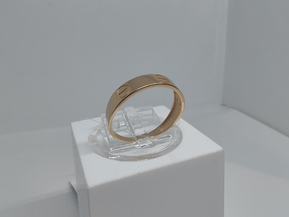 КОЛЬЦО БЕЗ КАМНЯ (Au 585)