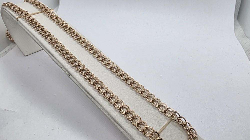 ЦЛИТ585 ЦЕПЬ ПОЛНОВЕСНАЯ Итальянка (Au 585)