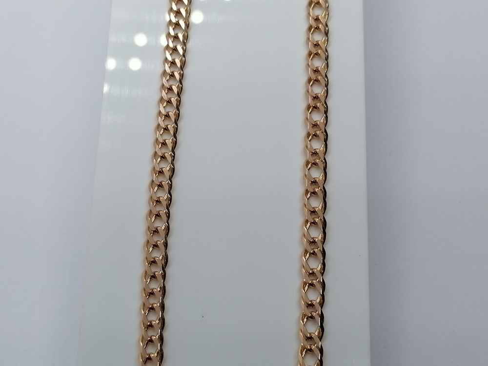 ЦЛР2585 ЦЕПЬ ПОЛНОВЕСНАЯ Ромб двойной (Au 585)