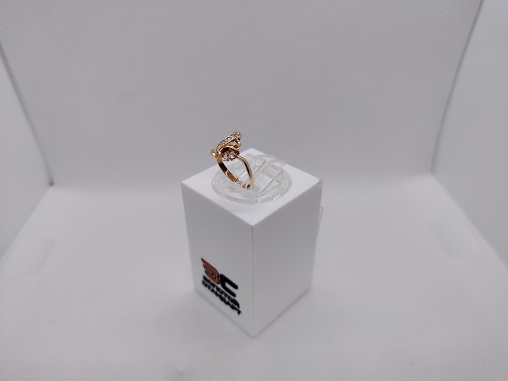 КОЛКМИ585 КОЛЬЦО С КАМНЯМИ (Au 585)