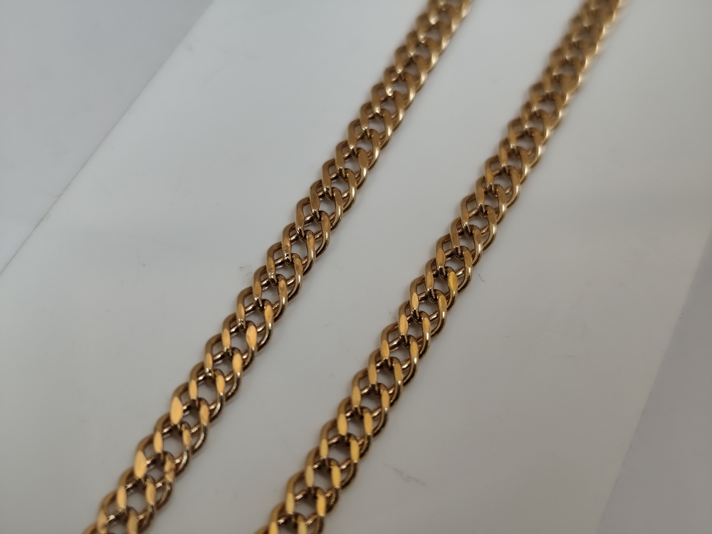 ЦПР2585 ЦЕПЬ ПУСТОТЕЛАЯ Ромб двойной (Au 585)