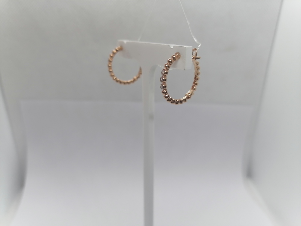 СЕРЬГИ С КАМНЯМИ (Au 585)