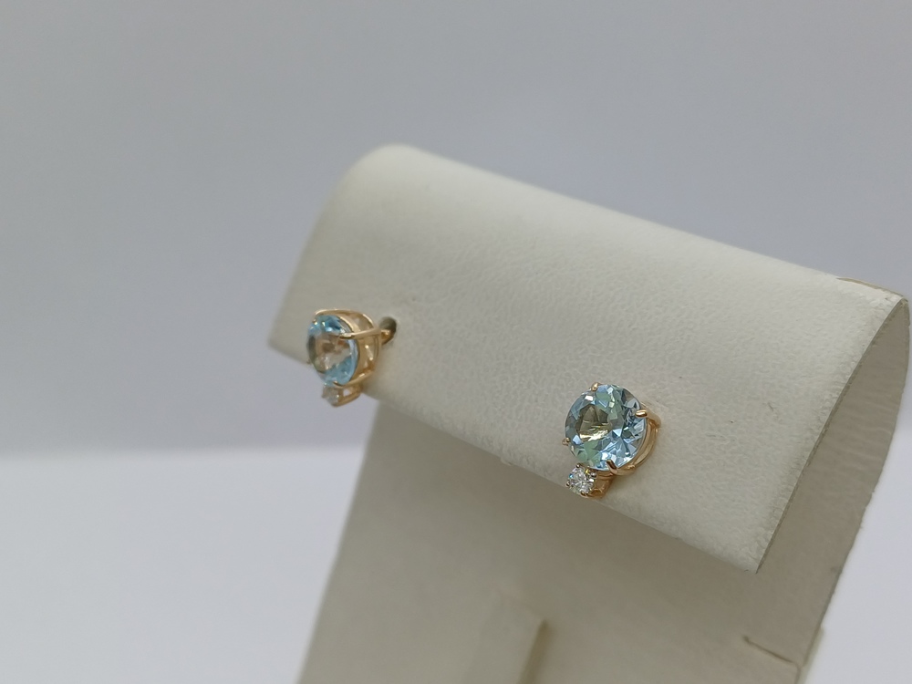 СЕРЬГИ ПУСЕТЫ (Au 375)