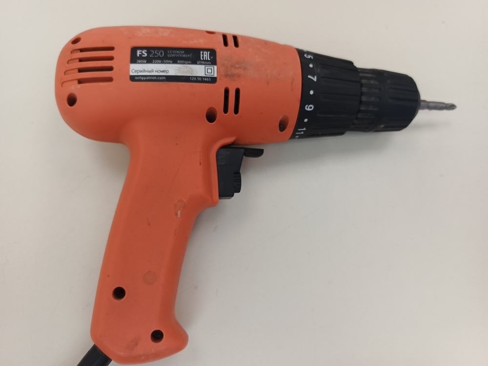 Шуруповерт Patriot FS 250