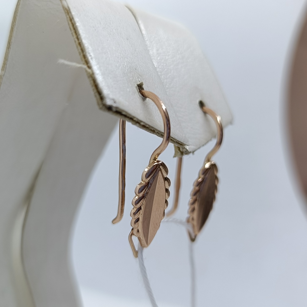 СЕРЬГИ БЕЗ КАМНЯ (Au 583)