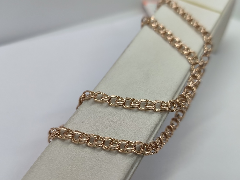 ЦЛБС585 ЦЕПЬ ПОЛНОВЕСНАЯ Бисмарк (Au 585)