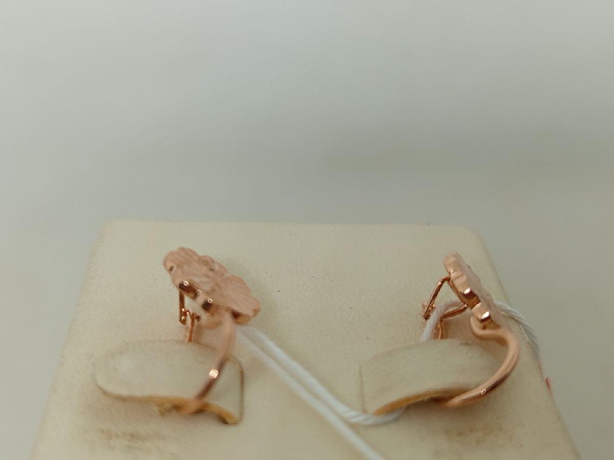 СБКМ583 СЕРЬГИ БЕЗ КАМНЯ (Au 583)