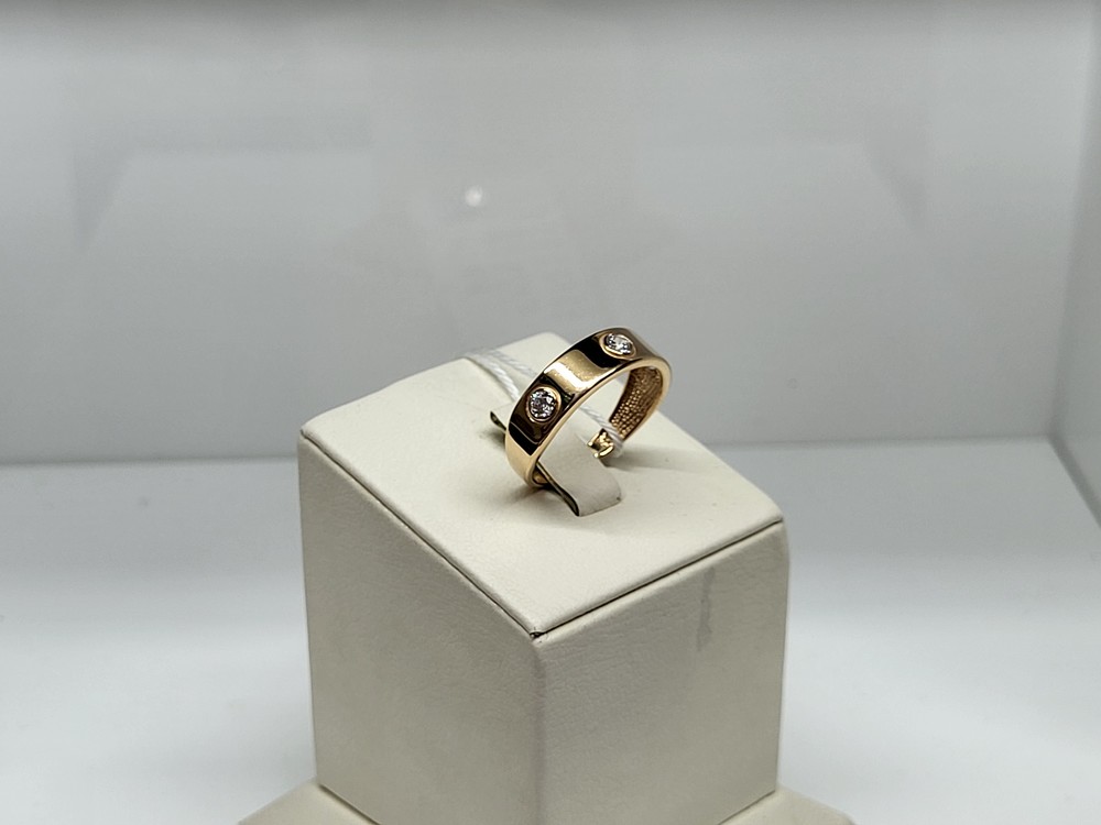 КОЛКМИ585 КОЛЬЦО С КАМНЯМИ (Au 585)