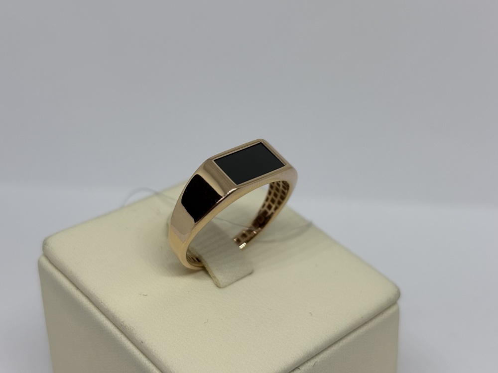 КОЛЬЦО ПЕЧАТКА с камнем (Au 585)