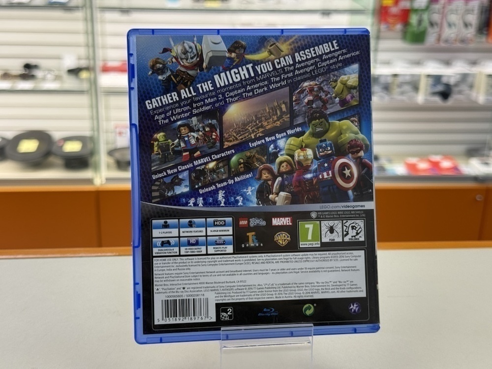 Игра Playstation 4 LEGO MARVEL Мстители