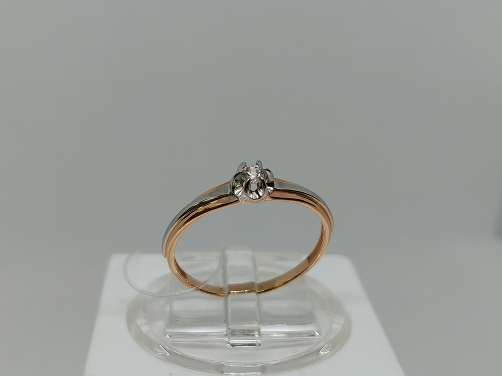 КОЛЬЦО С КАМНЕМ (Au 585)