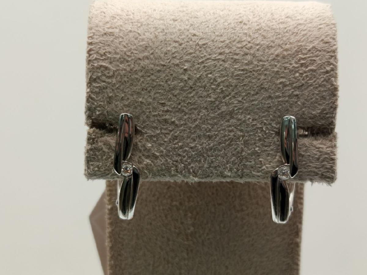 СЕРЬГИ БРИЛЛИАНТ (Ag 925)