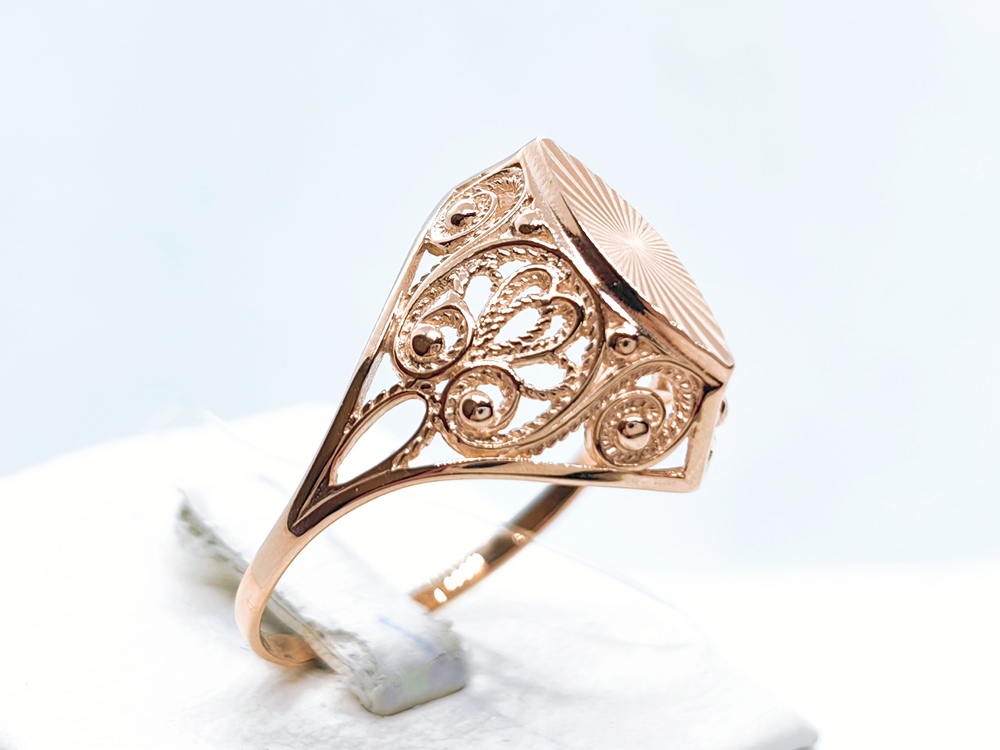 КОЛЬЦО БЕЗ КАМНЯ (Au 585)