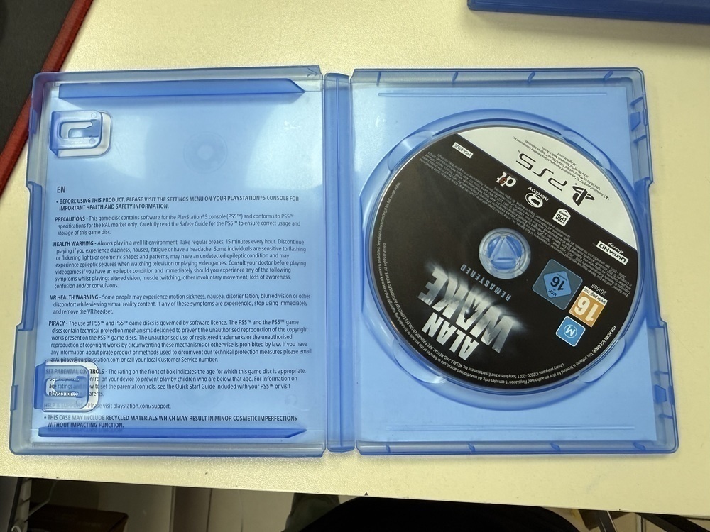 Игра Playstation 5 ALAN WAKE REMASTERED