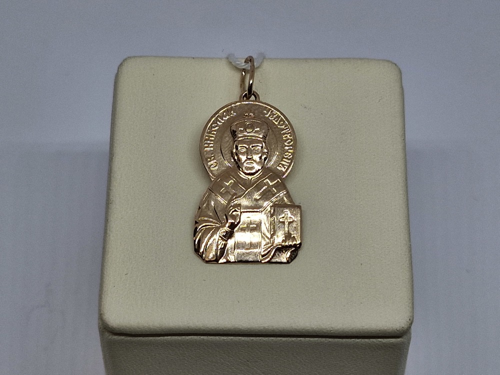 ПОДИБК585 ПОДВЕСКА ИКОНА БЕЗ КАМНЯ (Au 585)