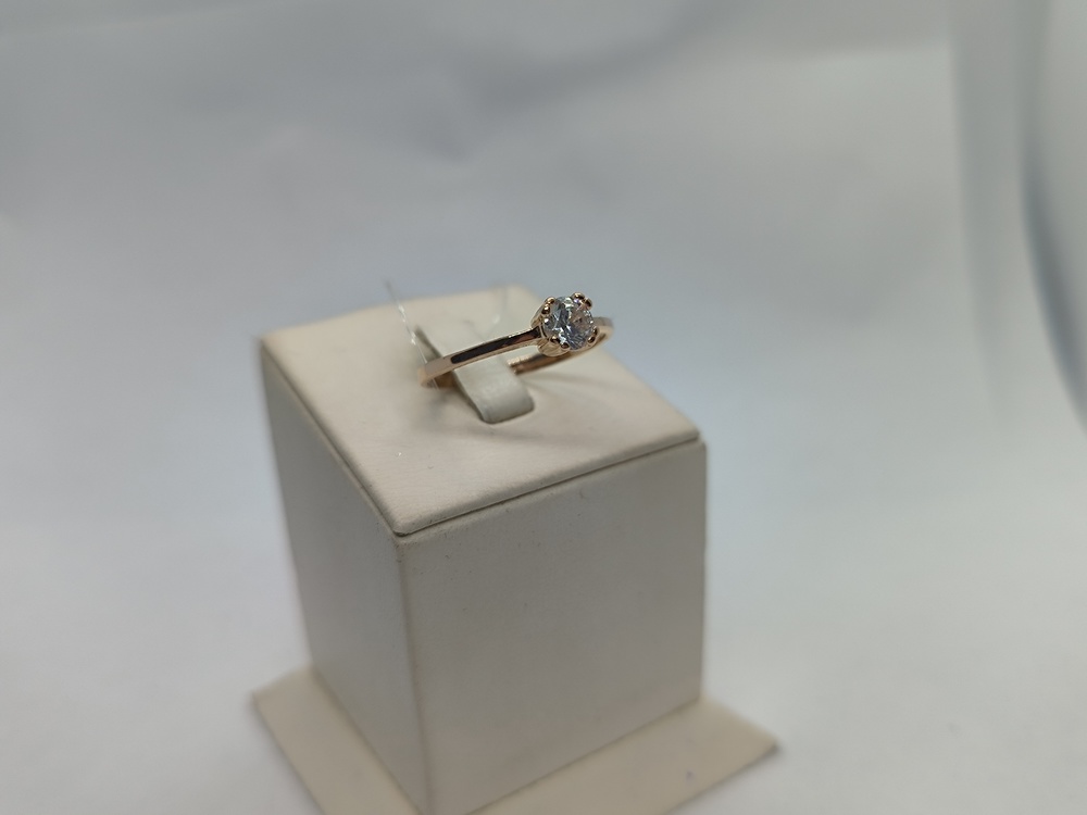 КОЛЬЦО С КАМНЕМ (Au 585) КОЛЬЦО С КАМНЕМ (Au 585)