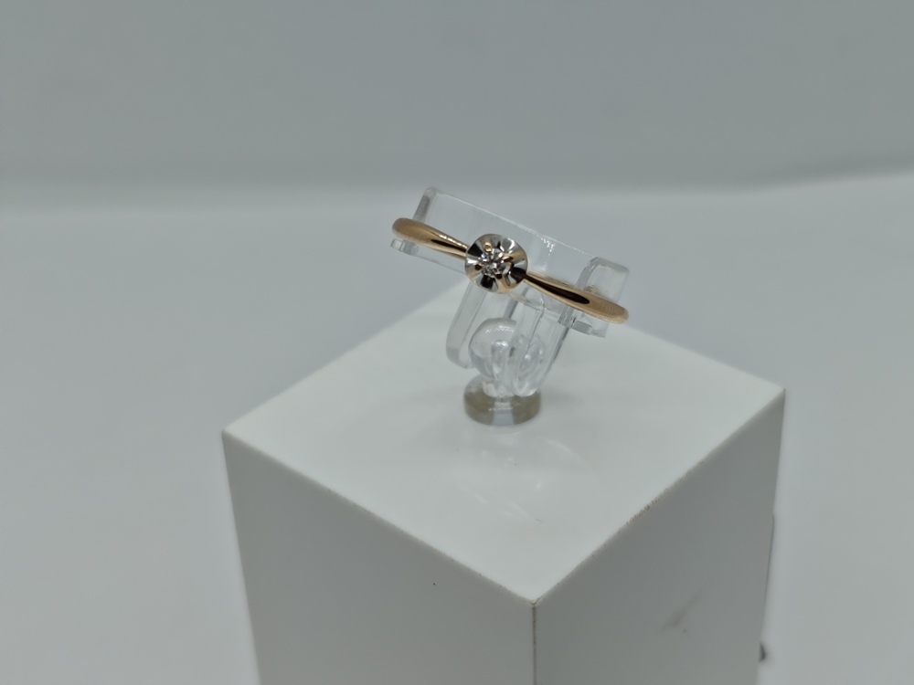 КОЛЬЦО БРИЛЛИАНТ Au 585