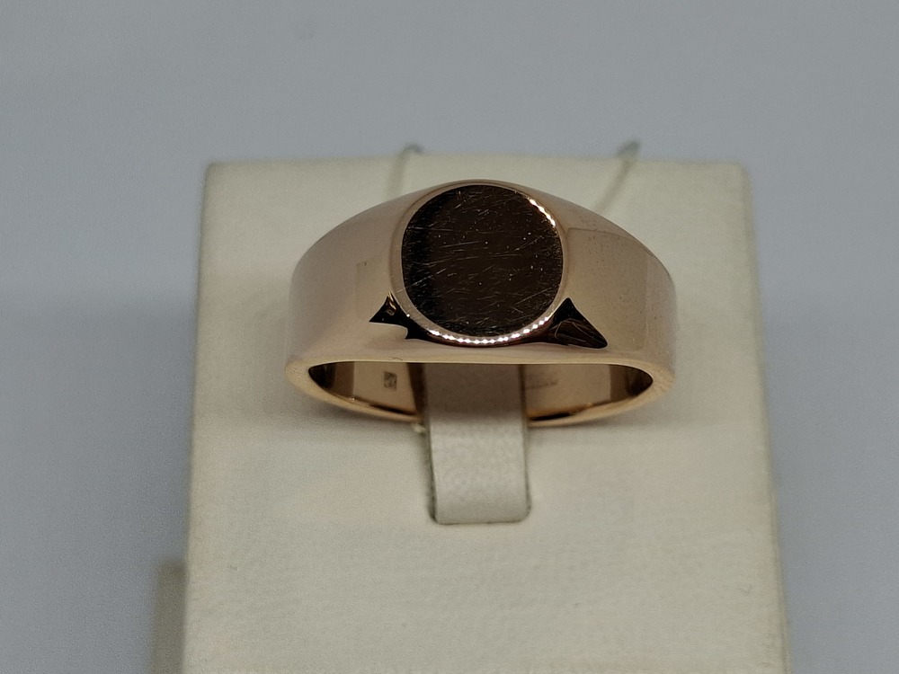 01-0063 КОЛЬЦО ПЕЧАТКА без камня (Au 585)