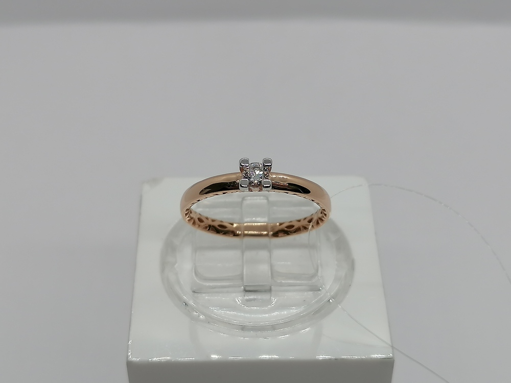 КОЛЬЦО С КАМНЕМ (Au 585)