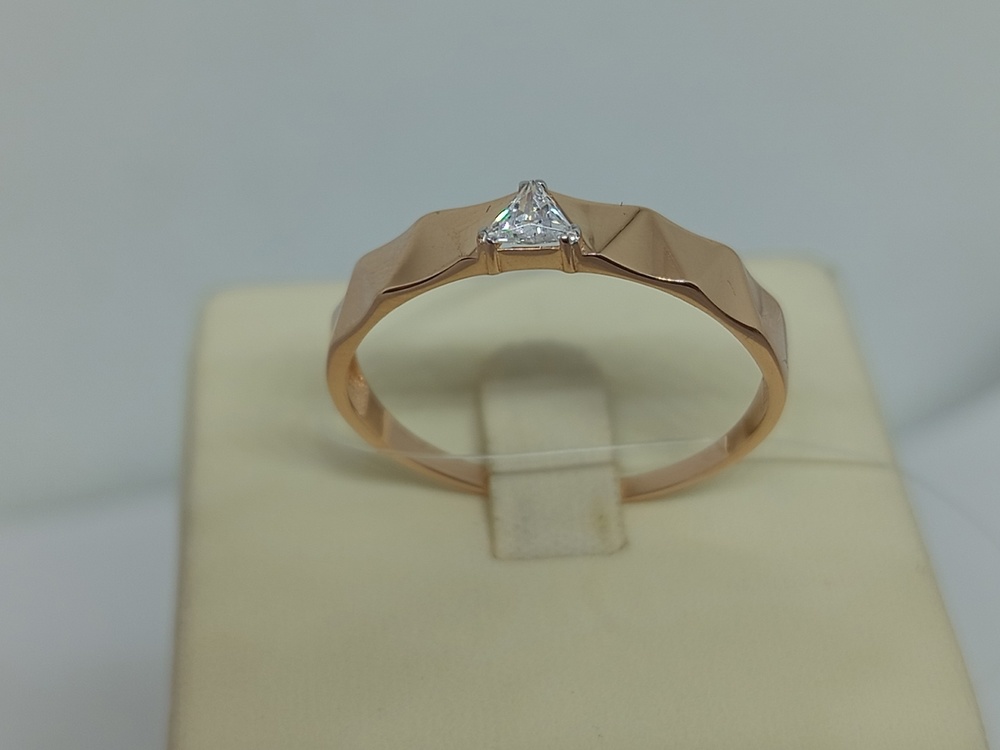 КОЛЬЦО С КАМНЕМ (Au 585)