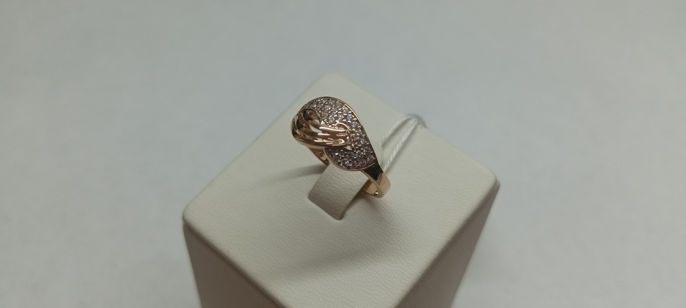 КОЛКМИ585 КОЛЬЦО С КАМНЯМИ (Au 585)