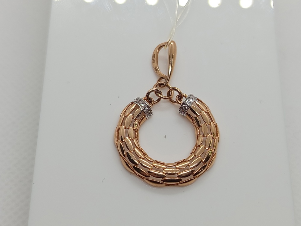 ПОДВЕСКА С КАМНЯМИ (Au 585)