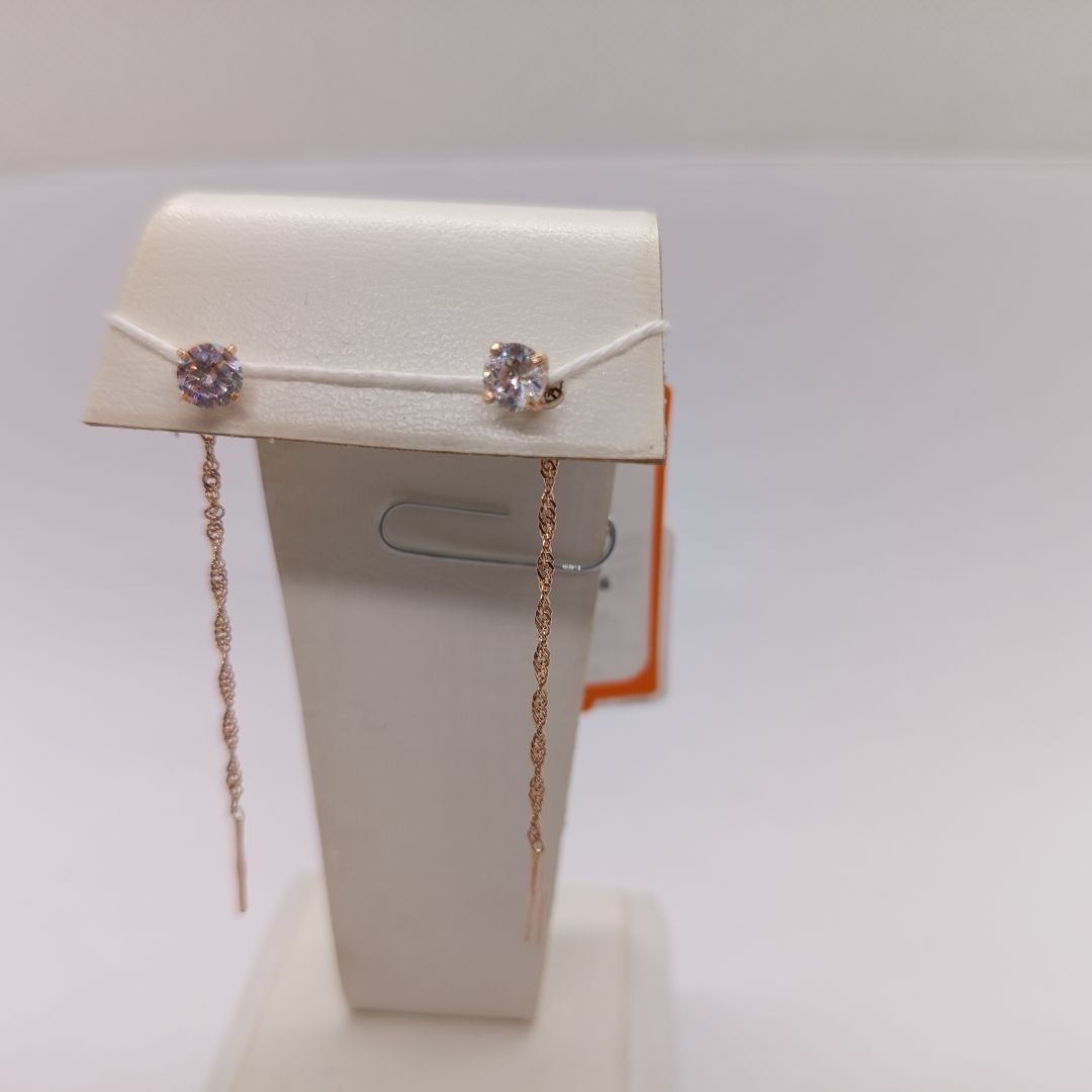 СПРО585 СЕРЬГИ ПРОДЕВКИ (Au 585)