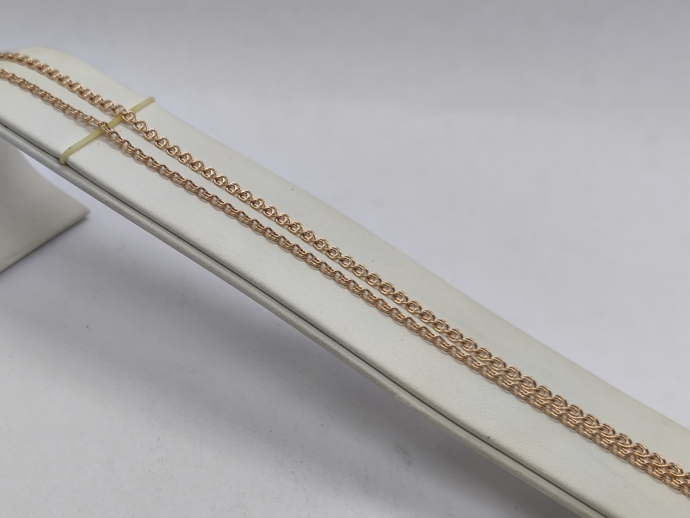 ЦЕПЬ ПУСТОТЕЛАЯ Лав (Au 585)