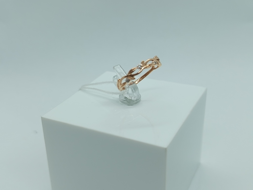 КОЛКМИ585 КОЛЬЦО С КАМНЯМИ (Au 585)