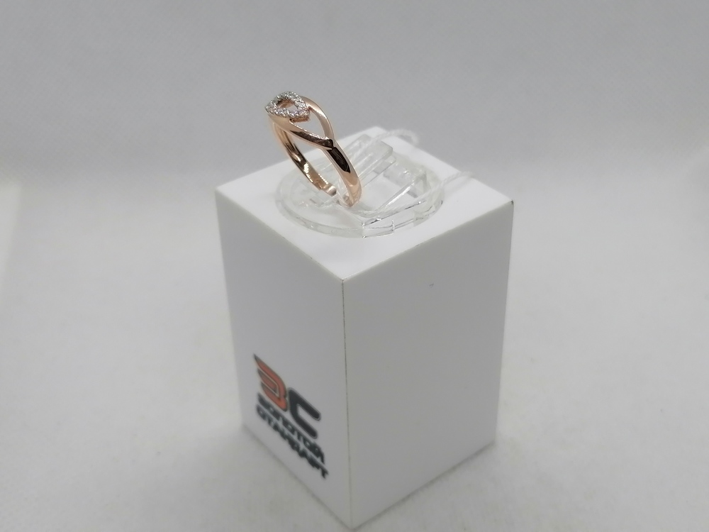 КОЛЬЦО БРИЛЛИАНТ Au 585