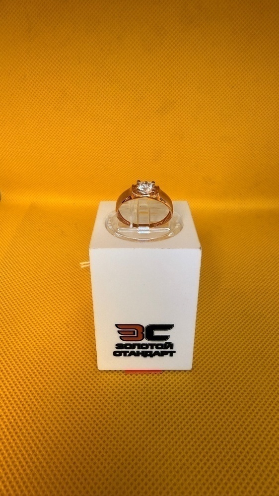 КОЛКМ585 КОЛЬЦО С КАМНЕМ (Au 585)