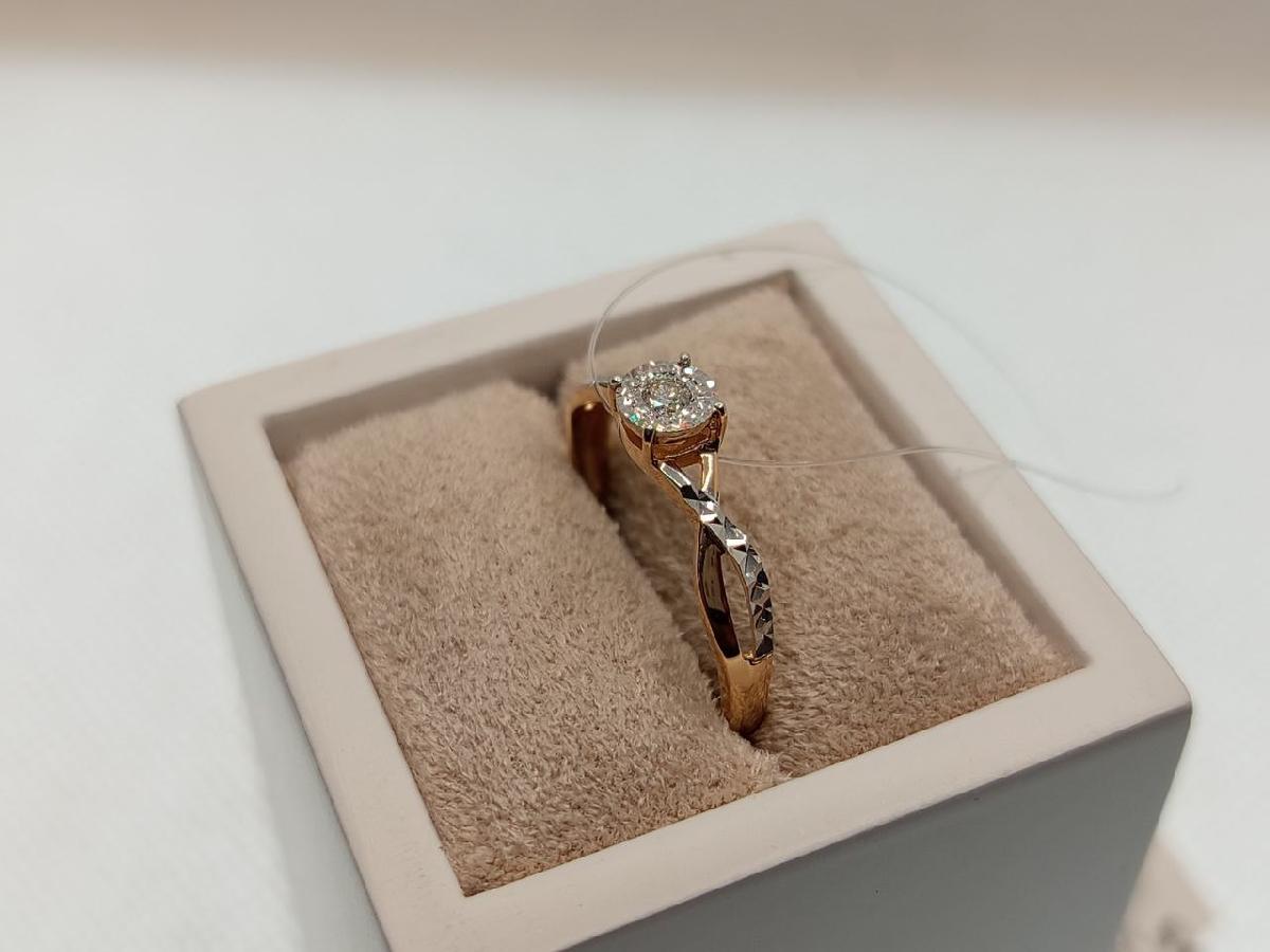 КОЛЬЦО БРИЛЛИАНТ (Au 585)