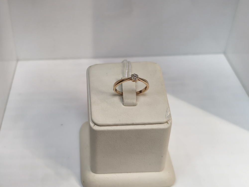 КОЛЬЦО БРИЛЛИАНТ Au 585