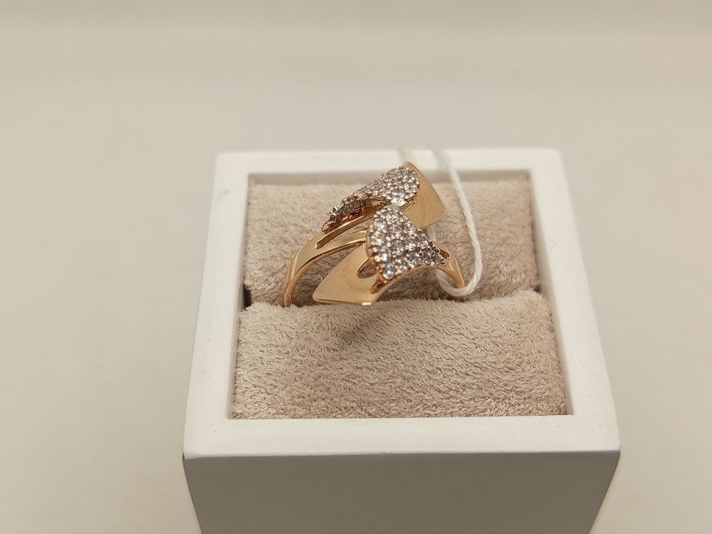 КОЛКМИ585 КОЛЬЦО С КАМНЯМИ (Au 585)