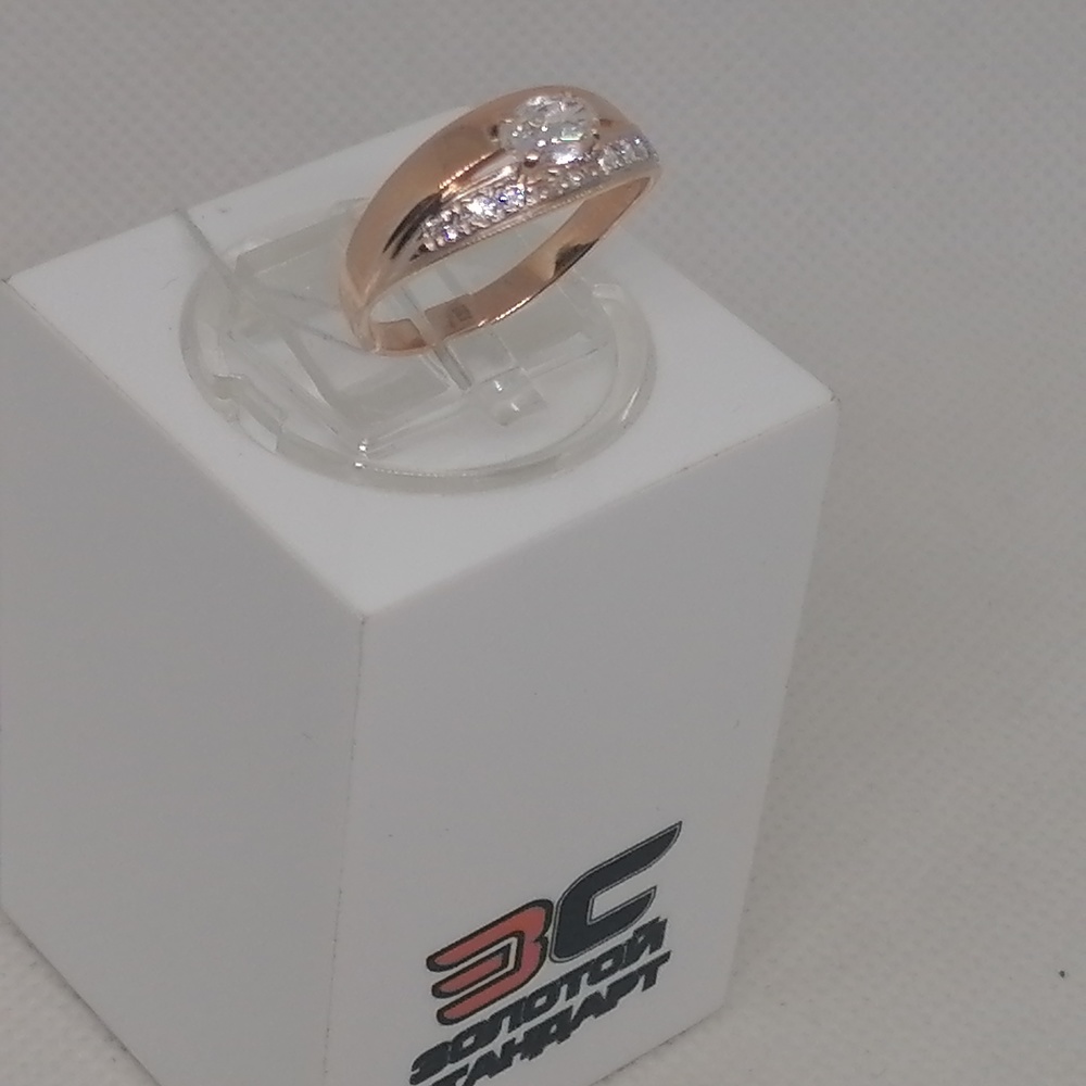 КОЛКМИ585 КОЛЬЦО С КАМНЯМИ (Au 585)