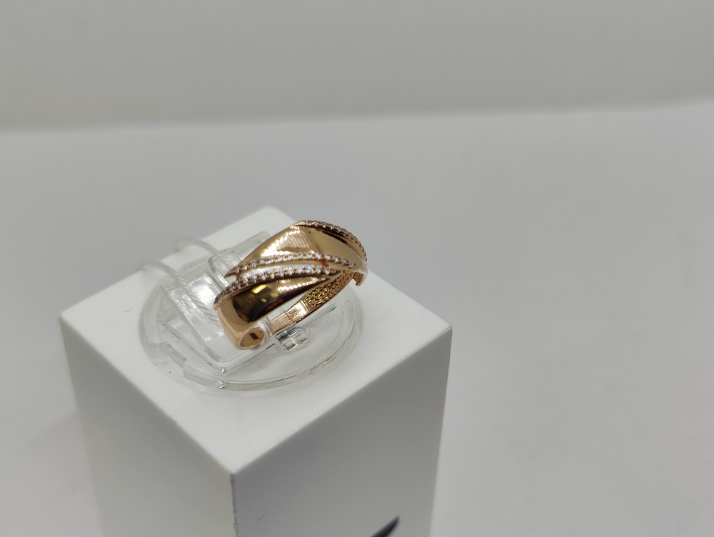 КОЛКМИ585 КОЛЬЦО С КАМНЯМИ (Au 585)