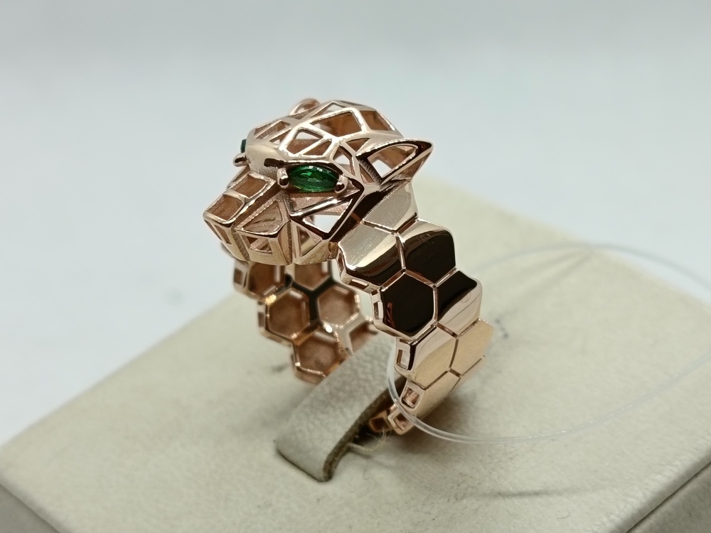 К5101 КОЛЬЦО С КАМНЯМИ (Au 585)